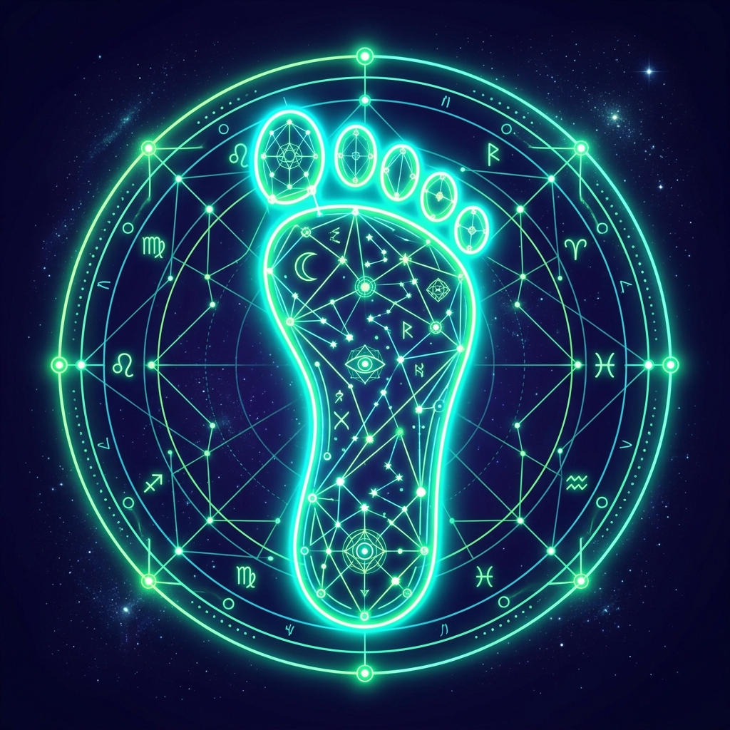AI Foot Reading — The Cosmic Blueprint